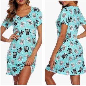 5 for $25! Cat Sleep Night Shirt!